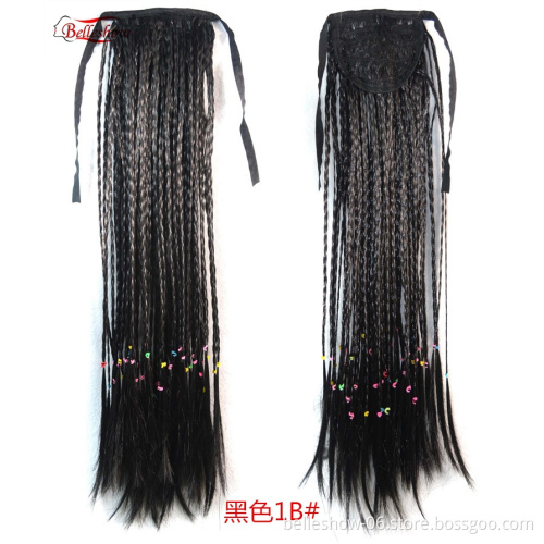 Hot sell Bohemian Ponytail Hair Extension  Ponytail Extension KinkyCurly  Ponytail Extension 45cm Synthetic wigs